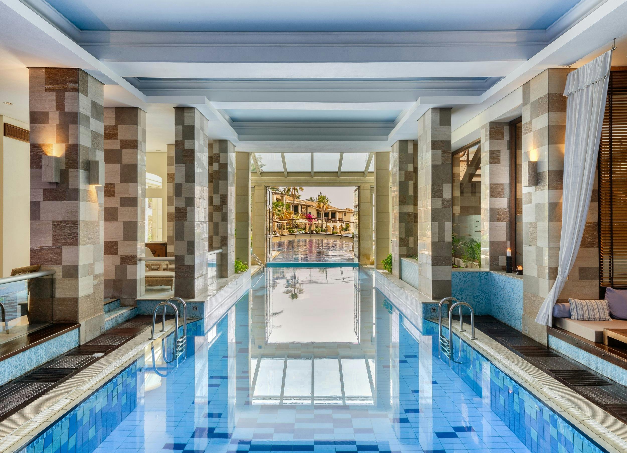 Indoor pool at Hebe Spa, Columbia Beach Resort