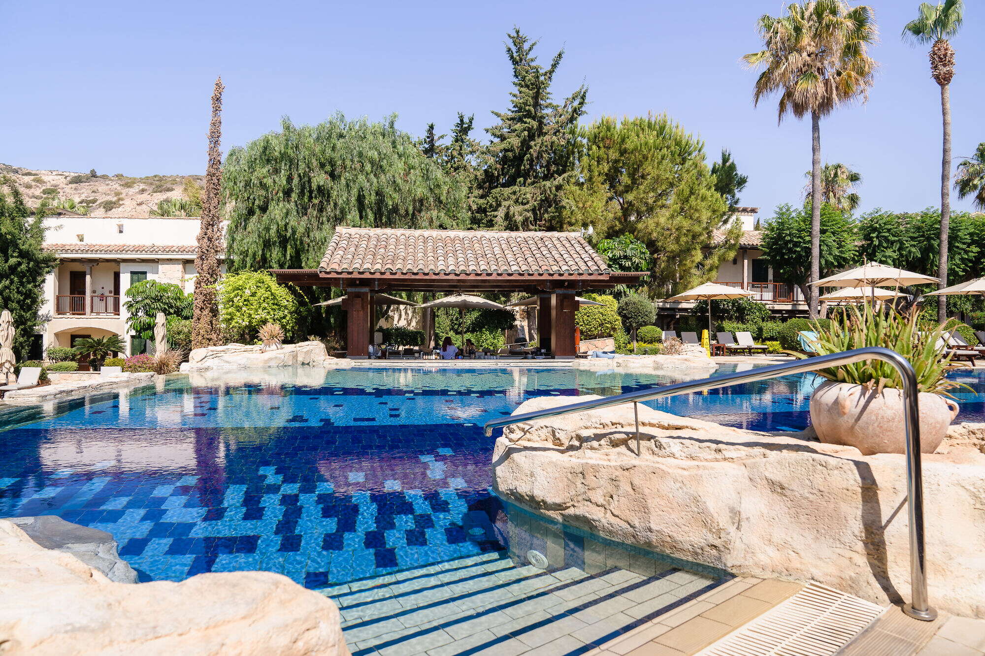 Poseidon Pool Bar at Columbia Beach Resort